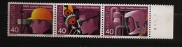 Suisse Helvetia 1978 N° 1064 / 6 ** Sécurité Au Travail, Industrie, Chimie, Forge, Aciérie, Casque, Étincelle Mousqueton - Neufs