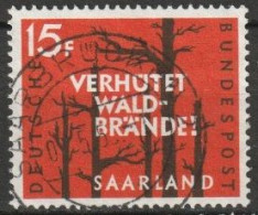 Saarland 1958 MiNr.431   O Gestempelt Waldbrandverhütung ( A 1053 ) - Gebraucht