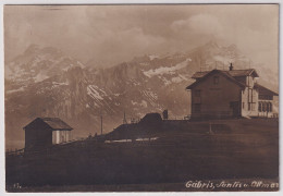 Gäbris Mit Säntis Und Altmann - Fotokarte - Ungelaufen - Mit Gasthausstempel - Edit. Andr. Hane, Rorschach - Gais