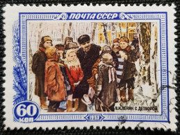 URSS 1952 The 28th Death Anniversary Of Vladimir Lenin  Stampworld N° 1397 - Oblitérés