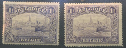 145 **   Bateau Antwerpen 1915 Nuances Kleuren     Cob:  300,-€   POSTFRIS - Other & Unclassified