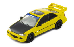 Honda Civic EJ1 - 1995 - Yellow & Black - Ixo - Ixo
