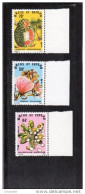 Wallis Et Futuna  Arbre à Fleurs  Et à Fruits Série De 3 Valeurs N° 234** à 236** - Neufs