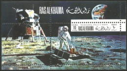 Ras Al Khaima Space Espace Apollo XI Moon Lune MNH ** Neuf SC ( A53 988a) - Worstelen