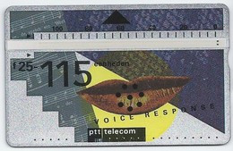 Telefoonkaart.- 105F. Nederland. PTT Telecom  VOICE RESPONSE. 115 Eenheden. 25 Gulden. - öffentlich