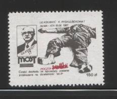 POLAND SOLIDARITY SOLIDARNOSC FREE UNDERGROUND PRESS WYDAWNICTWO MOST GLASNOST GORBACHOV Russia Newspapers ZSSR USSR - Solidarnosc-Vignetten