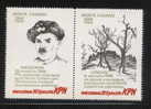 POLAND SOLIDARNOSC KPN 1990 MONTE CASSINO 1944-1990 PAIR (SOLID 0563/0479) General Anders Famous Battles WW2 World War - Solidarnosc Labels
