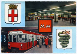 MILANO : LA NUOVA METROPOLITANA / NAPOLI, VIA PALLANETTO SANTA LUCIA (10 X 15cms Approx.) - Subway