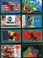 Grande-Bretagne - Lot De 8 Cartes Téléphoniques Différentes Mercury Card - [ 4] Mercury Communications & Paytelco
