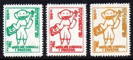 POLAND SOLIDARNOSC SOLIDARITY 1989 FREE ELECTIONS AGAINST COMMUNISM SET 4 PERFORATED THEY MIGHT ELECT ME - Solidarnosc Labels