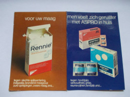 Kleine Kalender 1975 - Rennie Voor De Maag / Aspro - Klein Formaat: 1971-80