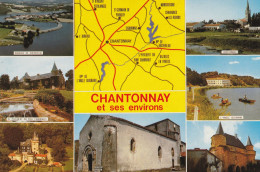 CHANTONNAY Et Ses Environs . -  CPM Multivues - Chantonnay