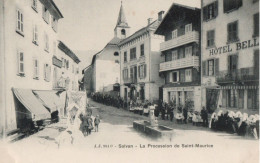 SALVAN -- La Procession De Saint Maurice - Salvan