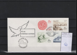 Island Michel Cat.No. FDC 654/657 - FDC