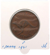 AUSTRALIA PENNY 1941 #alb069 0273 - Penny