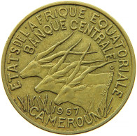 CAMEROON 10 FRANCS 1967 #s089 0175 - Cameroun