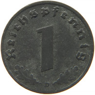 GERMANY 1 REICHSPFENNIG 1942 D #s091 1137 - 1 Reichspfennig