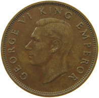 NEW ZEALAND 1/2 PENNY 1941 #s099 0377 - New Zealand