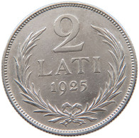 LATVIA 2 LATI 1925 #s101 0409 - Latvia