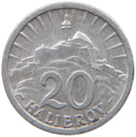 SLOVAKIA 20 HALIEROV 1942 #s089 0323 - Slovaquie