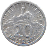 SLOVAKIA 20 HALIEROV 1942 #s089 0321 - Slowakei