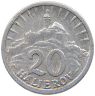 SLOVAKIA 20 HALIEROV 1942 #s089 0317 - Slovaquie