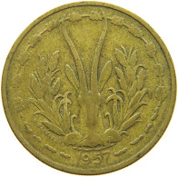 TOGO 25 FRANCS 1957 #s090 0361 - Togo