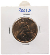 UNITED STATES OF AMERICA DOLLAR 2001 D SACAGAWEA #alb070 0459 - 2000-…: Sacagawea