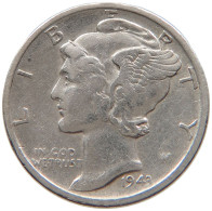 UNITED STATES OF AMERICA DIME 1943 S MERCURY #s100 0771 - 1916-1945: Mercury