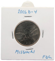 UNITED STATES OF AMERICA QUARTER 2003 D MISSOURI #alb071 0353 - 1999-2009: State Quarters