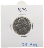 UNITED STATES OF AMERICA NICKEL 1976 JEFFERSON #alb070 0555 - 1938-…: Jefferson