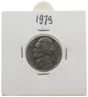 UNITED STATES OF AMERICA NICKEL 1979 JEFFERSON #alb070 0631 - 1938-…: Jefferson