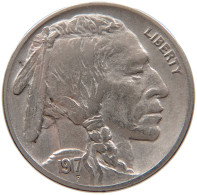 UNITED STATES OF AMERICA NICKEL 1917 BUFFALO #s100 0017 - 1913-1938: Buffalo