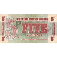 Billet, Grande-Bretagne, 5 New Pence, KM:M44a, NEUF - Forze Armate Britanniche & Docuementi Speciali