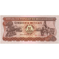 Billet, Mozambique, 50 Meticais, 1986-06-16, KM:129b, NEUF - Mozambico