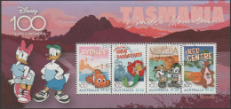 AUSTRALIA - USED - 2023 $4.80 One Hundred Years Of Disney Souvenir Sheet - Oblitérés