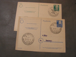 Berlin Dresden SST Auf Karte 1948,1949 - Cartes Postales - Oblitérées