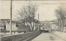 HAUTE LOIRE : Retournac, L'Avenue De La Gare - Retournac