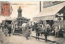 78 VAUCELLES - Le Passage A Niveau.et Restaurant ( Réparation Carte Recollé) - St. Leger En Yvelines