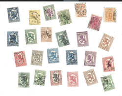 Un Lot De 25 Timbres FINLAND - Voir Scan - Used Stamps