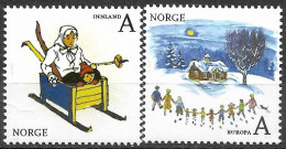 2010 Morwegen Norge Mi. 1736-7**MNH  Europa Kinderbücher - 2010