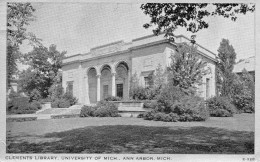 U.S.A. MICHIGAN - Clements Library, University Of Michigan - ANN ARBOR - Ann Arbor