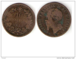 Italy10 Centesimi 1866 N   Km11.4  Fr - 1861-1878 : Victor Emmanuel II