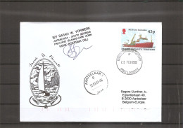 BAT ( Lettre De 2002 De Port Lockroy Vers La Belgique à Voir) - Briefe U. Dokumente