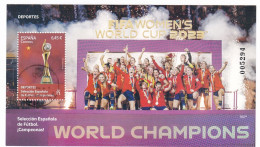 2023-ED. 5715 H.B.- Deportes. Selección Española De Fútbol. ¡Campeonas!. FIFA Women's World Cup- USADO - Oblitérés