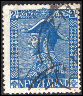 New Zealand 1926-34 2s Light Blue Fine Used. - Used Stamps