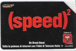 TELECOM - SPEED - USATA - LIRE 5000 - GOLDEN  1416 - Publiques Figurées Ordinaires