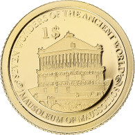 Îles Salomon, Dollar, Mausolée De Mausole, 2013, BE, Or, FDC - Salomon