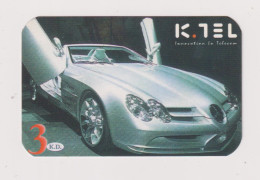 KUWAIT  - Motor Car Gull Wing Remote Phonecard - Koweït