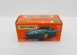 PORSCHE 911 CARRERA CABRIOLET BOITE MATCHBOX - Matchbox (Mattel)